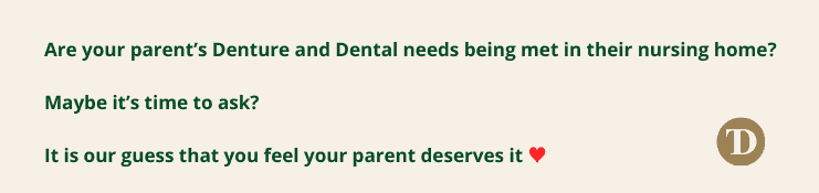 Are your parents Dentures